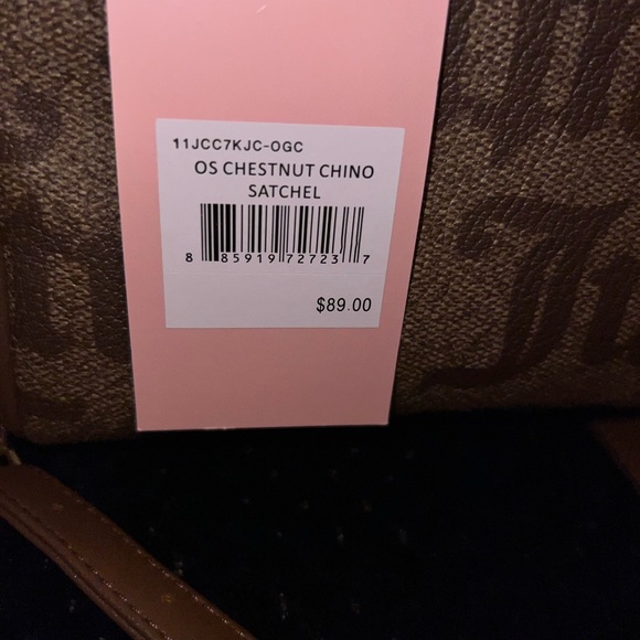 Juicy Couture- Chestnut Chino Satchel - Picture 4 of 4